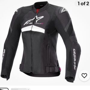 Alpine Stars Stella Racing Black Motorcycle Jacket